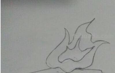 火怎么画图片简笔画 简笔画火苗的画法？