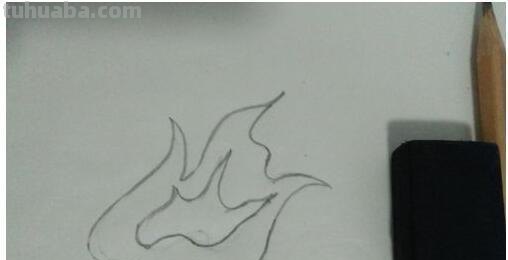 火怎么画图片简笔画 简笔画火苗的画法？