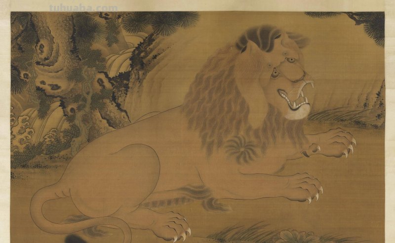 草原之王狮子在中国历代画家笔下原来长这样