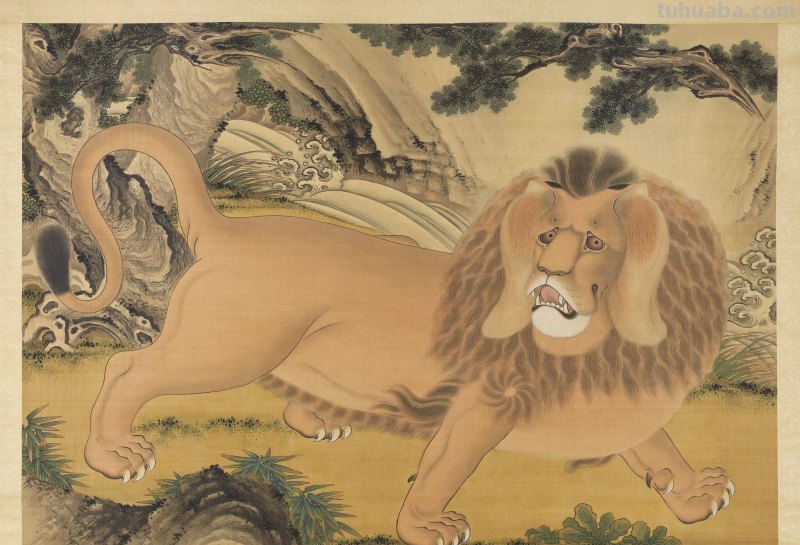 草原之王狮子在中国历代画家笔下原来长这样