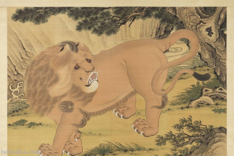 草原之王狮子在中国历代画家笔下原来长这样