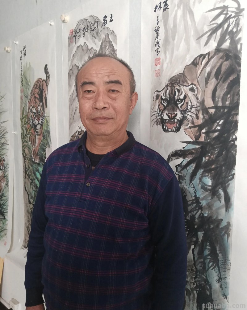 中华国画第一虎韩东诚2022虎年精品推荐