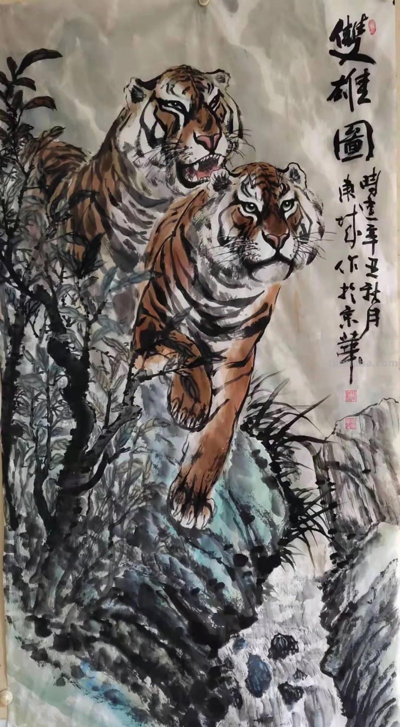 中华国画第一虎韩东诚2022虎年精品推荐