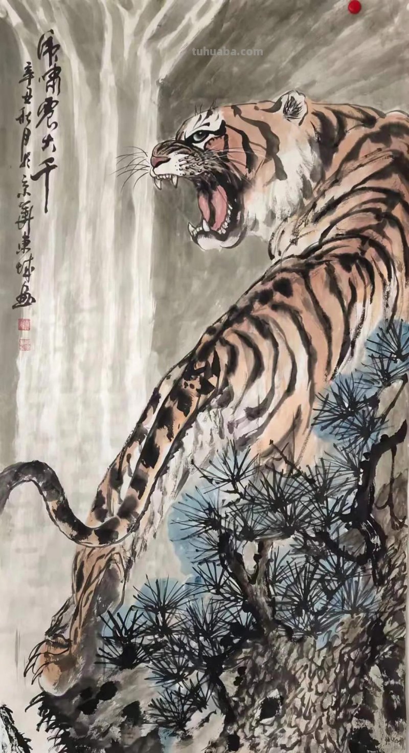 中华国画第一虎韩东诚2022虎年精品推荐