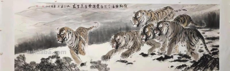 中华国画第一虎韩东诚2022虎年精品推荐
