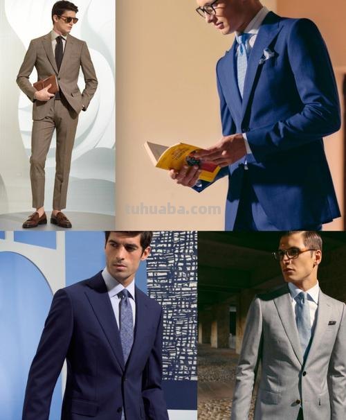 【色彩西装】如何在穿搭中运用色彩？ 