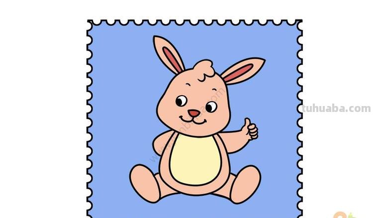 生肖邮票怎么画简笔画 兔年邮票绘画简单?