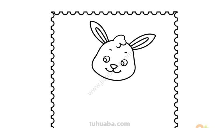 生肖邮票怎么画简笔画 兔年邮票绘画简单？