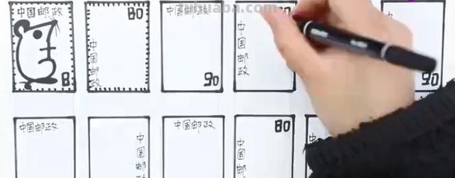 生肖邮票怎么画简笔画 兔年邮票绘画简单? 生肖邮票怎么画简笔画 兔年邮票绘画简单?