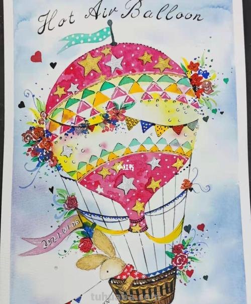 用色彩气球和针管画出独特的艺术作品 