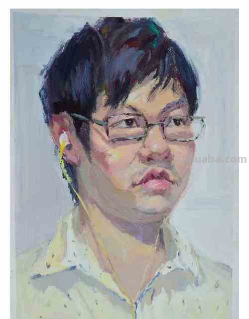 水粉色彩男头像——为你的社交平台带来清新风格 