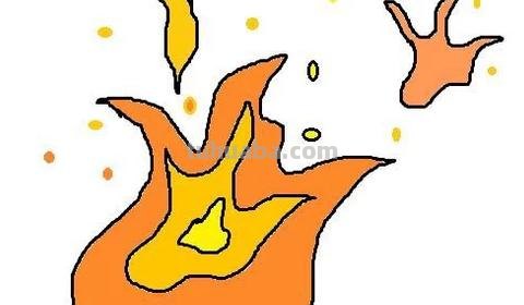 火的简笔画怎么画 简笔画火焰怎么画？