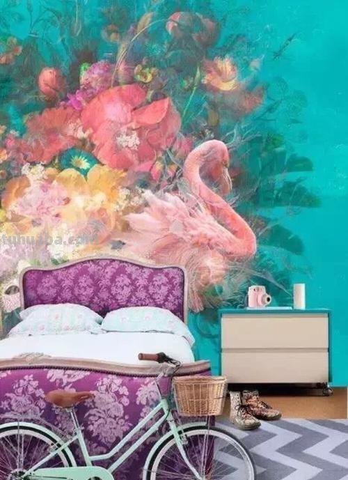 色彩墙画：用色彩点亮生活的艺术之美 