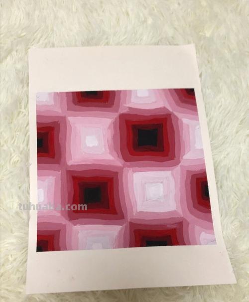 综合色彩推移及综合色彩推移构成作业图片