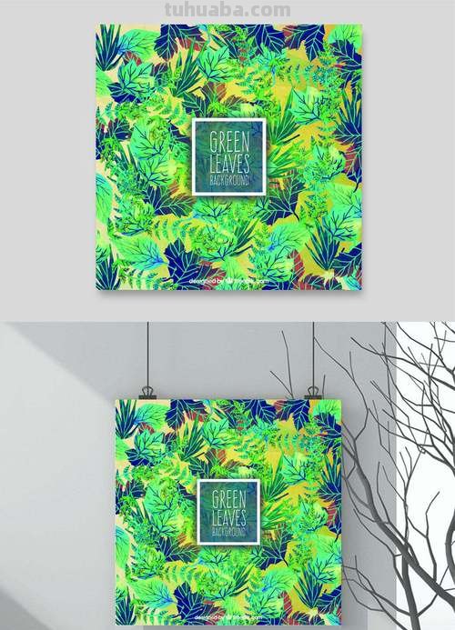 绿色彩绘:让你的创意更加生动