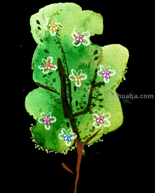 绿色彩绘:让你的创意更加生动