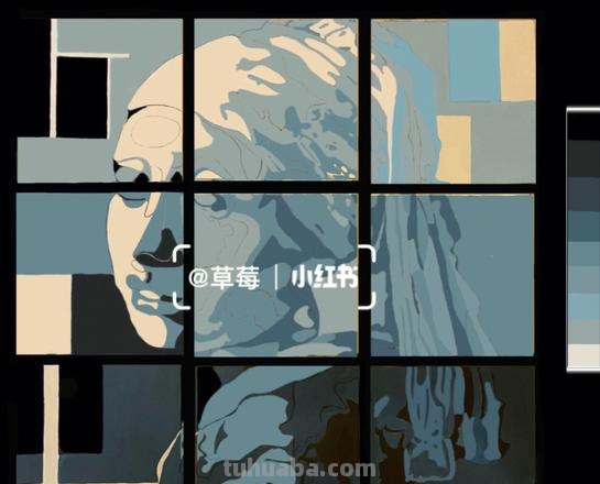 色彩软硬构成及色彩软硬构成作业图片 