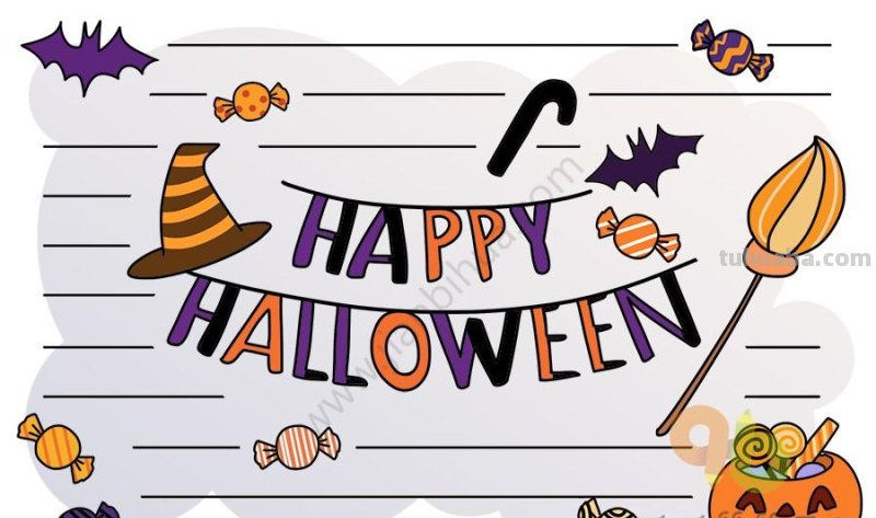 15款简单可爱的手抄报模板素材，孩子手抄报作业用得上，快收藏吧