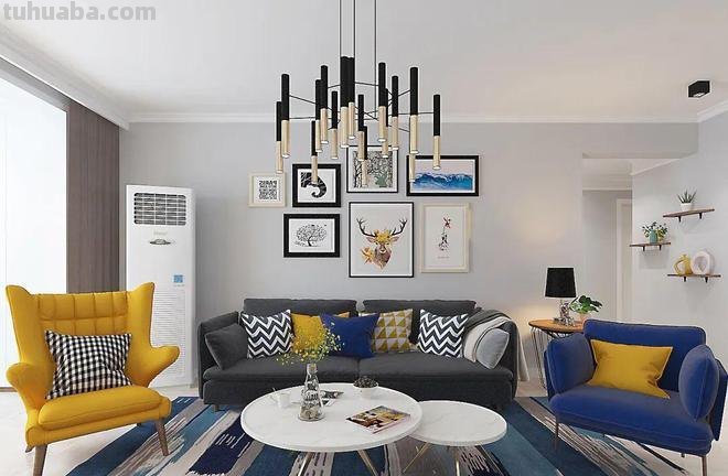 简约色彩搭配与现代简约色彩搭配 