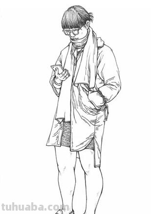 优马家速写 速写画不好怎么补救？