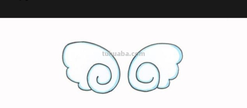 翅膀怎么画好看简笔画 翅膀，简笔画，步骤教程？
