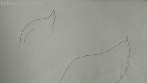 翅膀怎么画好看简笔画 翅膀，简笔画，步骤教程？