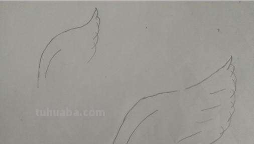 翅膀怎么画好看简笔画 翅膀，简笔画，步骤教程？