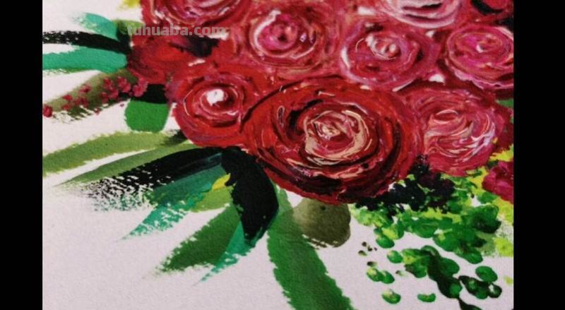 色彩玫瑰画及色彩玫瑰画法：用色彩表达心情 