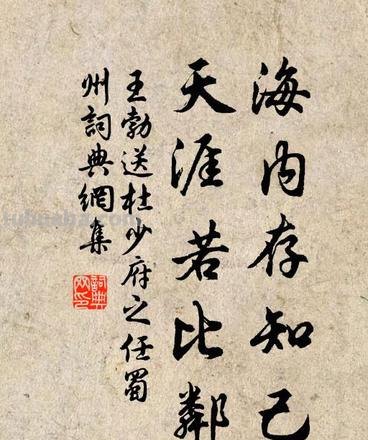 这首诗的题材是什么 海内存知己天涯若比邻这首诗的题材是什么