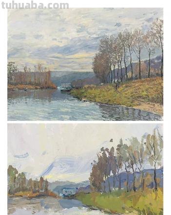  风景色彩山与风景色彩山水：自然之美的瑰宝 