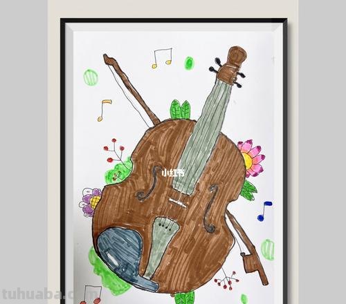 用色彩小提琴怎么画？打造独特的绘画风格 