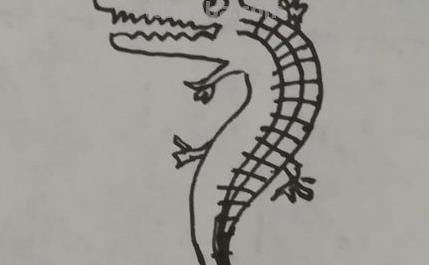 小鳄鱼怎么画简笔画 如何画鳄鱼又帅又霸气？