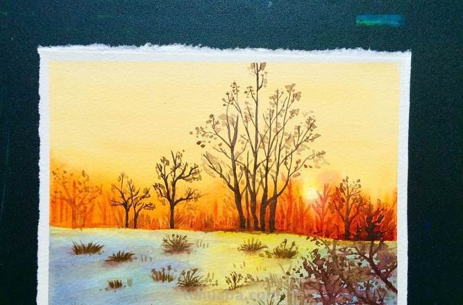 简单色彩风景画:让你的画面更简洁、更美好