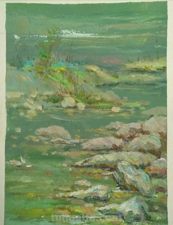 简单色彩风景画：让你的画面更简洁、更美好 