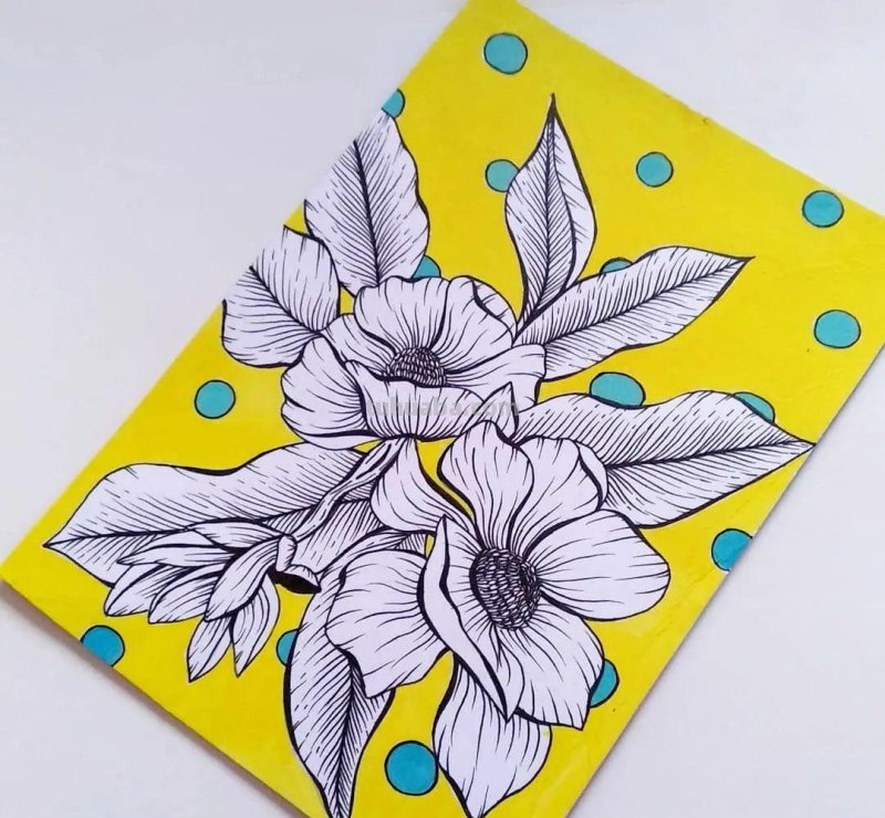 58张高颜值水彩线描装饰画！附带详细教程，让你从小白逆袭成大神