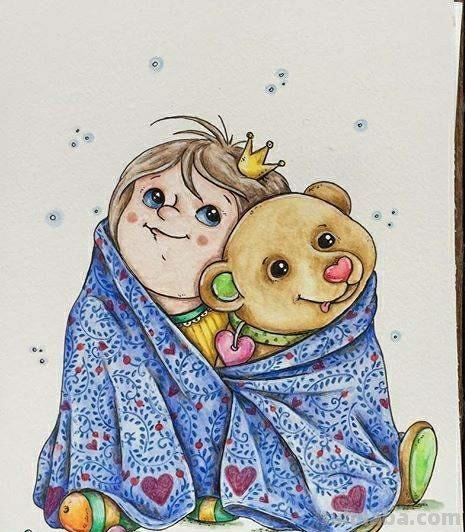 漂亮小清新水彩插画作品素材，收藏起来每天练习一副