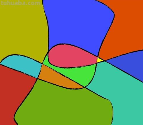 秩序调和色彩构成图片,让你的绘画更加美丽