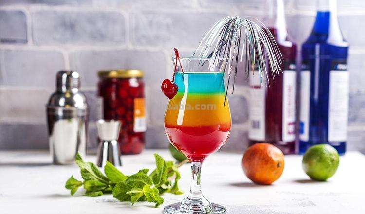 七彩虹酒，让你的饮品充满色彩 
