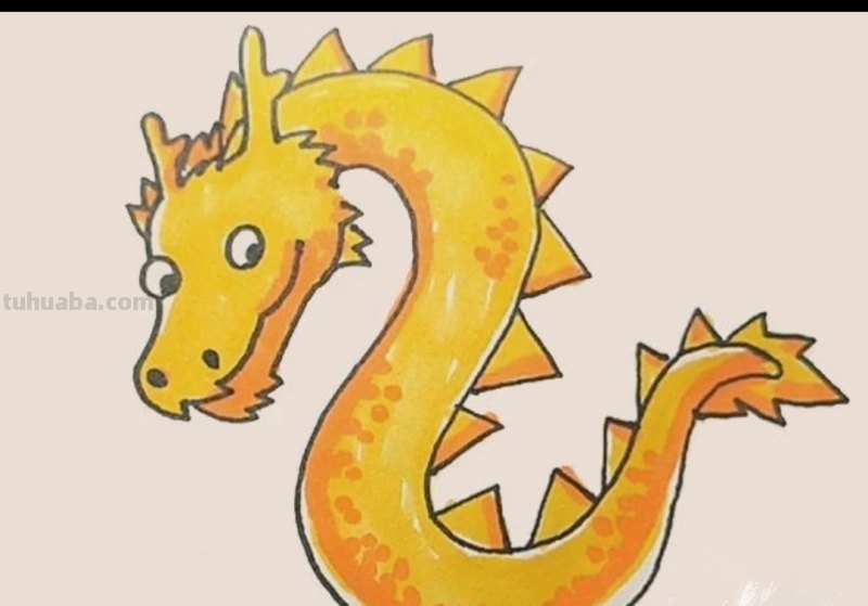 怎么画孔龙简笔画 龙的简笔画怎样画？