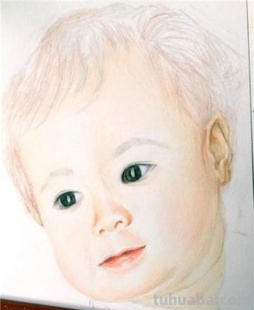 彩铅宝宝头发怎么画 人物彩铅上色步骤，跟我一起画起来？