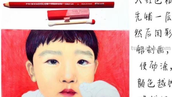 彩铅宝宝头发怎么画 人物彩铅上色步骤，跟我一起画起来？