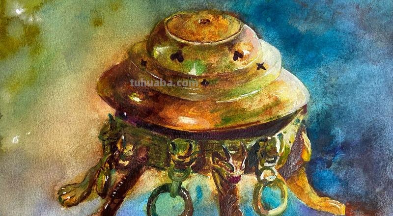 色彩铜器及铜器色彩临摹技巧详解 