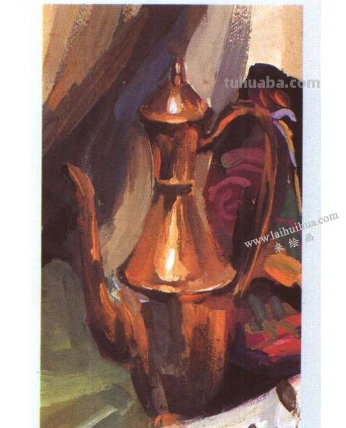 色彩铜器及铜器色彩临摹技巧详解 