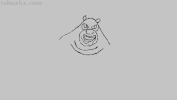 熊二怎么画简笔画 画小熊的简笔画？