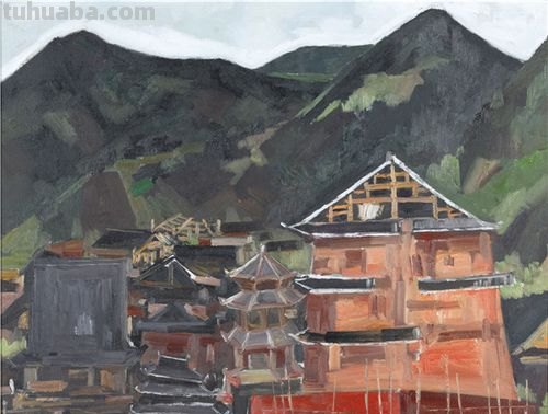 《苗寨色彩写生：颜色的魔力在苗族文化中的表现》 