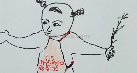 简笔画小朋友怎么画 简笔画上学男孩儿的画法？