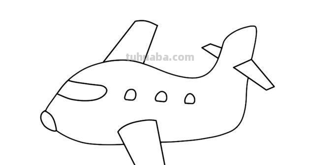 玩具飞机怎么画简笔画 怎样画飞机的简笔画？