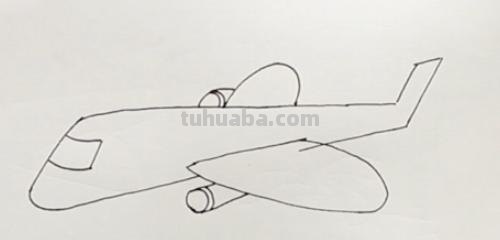 玩具飞机怎么画简笔画 怎样画飞机的简笔画？