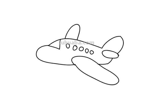 玩具飞机怎么画简笔画 怎样画飞机的简笔画？