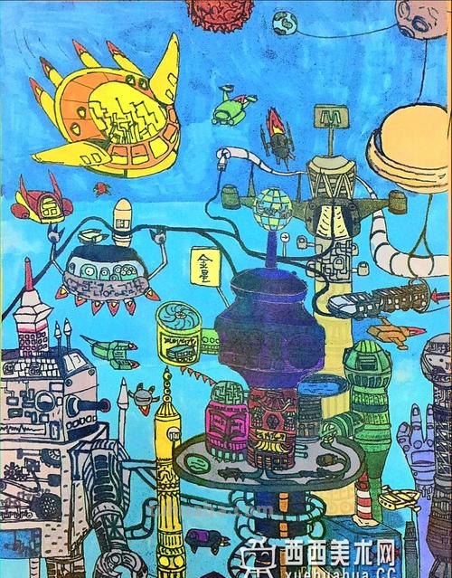 色彩科幻画：探索未来的艺术表现 